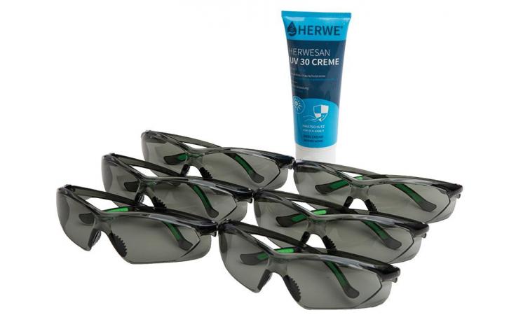 Ljetni PSA paket: zaštitne naočale Univet 516 + UV zaštitna krema