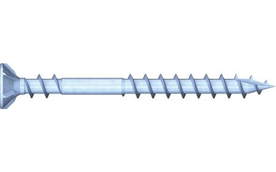 RECA Verlegeschrauben mit Unterkopfgewinde - Stahl - verzinkt blau - 4,5 X 50 - TX20 - CE