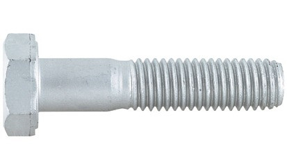 Sechskantschraube ISO 4014 - 8.8 - Zinklamelle silber - M6 X 65