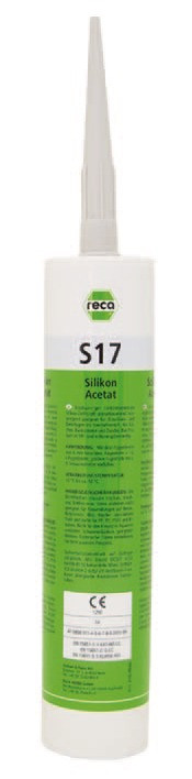 RECA S 17 Silikon Acetat hellgrau 310 ml