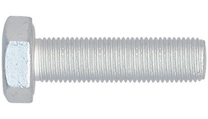 Sechskantschraube DIN 961 - 8.8 - Zinklamelle silber+Topcoat - M12 X 1,5 X 50