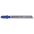 RECA list za ubodnu pilu Metal ECO 1,2 mm HSS, za ravni rez, dužina: 55/77 mm