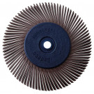 RECA Brush okrugla četka, tip A, Ø 152 x 12,7 x 25,4 mm, smeđa, granulacija: 36