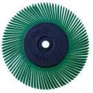 RECA Brush okrugla četka, tip A, Ø 152 x 12,7 x 25,4 mm, zelena, granulacija: 50