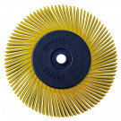 RECA Brush okrugla četka, tip A, Ø 152 x 12,7 x 25,4 mm, žuta, granulacija: 80