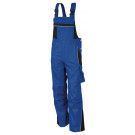 QUALITEX hlače s naramenicama PRO MG 245, plave/crne, veličina: 46