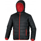 DELTA PLUS zimska jakna Doon, crna/crvena, veličina: S
