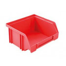 Otvorena skladišna kutija, veličina: 5, crvena