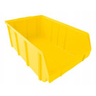 Otvorena skladišna kutija PP, veličina: 1, žuta