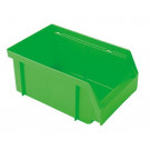 Otvorena skladišna kutija PP, veličina: 4, zelena