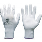 RECA rukavice PU WHITE, veličina: 6