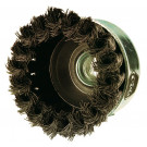 RECA žičana lončasta četka, bez potpornog prstena, pletena čelična žica, M14, Ø 75 mm