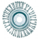 RECA žičana cirkularna četka, pletena čelična žica, 178 x 6 x 22,23 mm