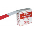 Traka za označavanje, plastična, crveno-bijela, širina: 80 mm, dužina: 500 m