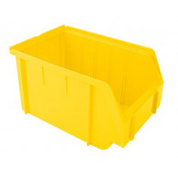 Otvorena skladišna kutija PP, veličina: 3, žuta