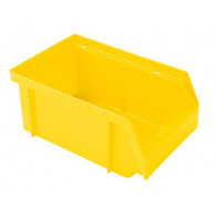 Otvorena skladišna kutija PP, veličina: 4, žuta